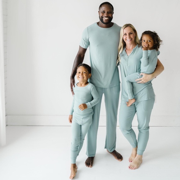 Stormy Ribbed Men’s Short Sleeve PJ Top XL - Picture 4 of 5